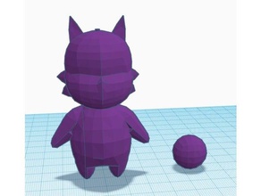 moogle creatures fantasy final game kawaii video 3d print model - Mito3D