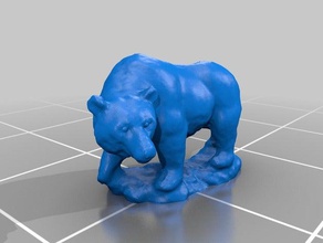 urso scans e réplicas 3d print model - Mito3D