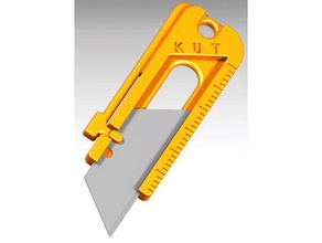kut keychain utility tool tools cutter edc stanley knife 3d print model - Mito3D