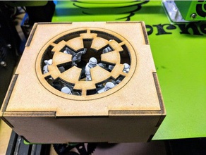 star wars légion escouade boîte découpé au laser jeux de la mdf l'étoile wargaming 3d print model - Mito3D