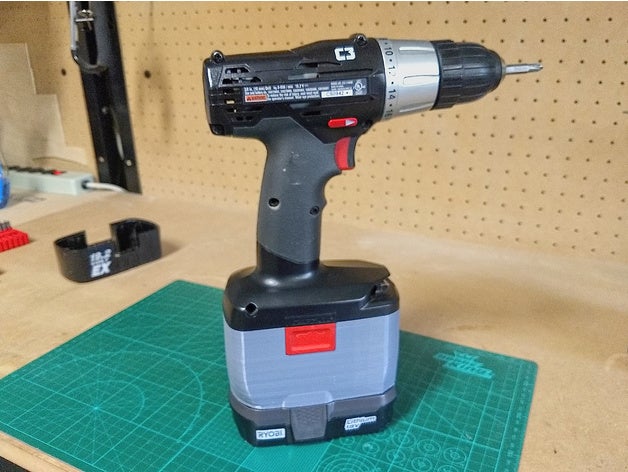 ryobi de la batería artesano sears herramienta inalámbrica herramientas mano one 3D print model - Mito3D