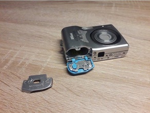 coolpix l14 couvercle de la batterie caméra le nikon pièce rechange 3d print model - Mito3D