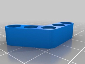 poutres vo - brique compatible la robotique lego le robot 3d print model - Mito3D