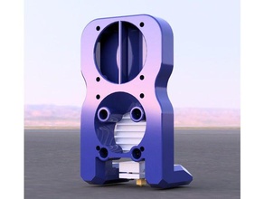 firebay de maní fanduct Impresora 3d accesorios 30mm Ventilador 40mm ventilador refrigeración el conducto del montaje la capa nf tc-01 tarántula tevo 3d print model - Mito3D