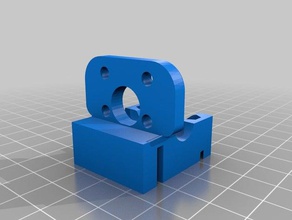 chimera adaptör mp seçin 3d yazıcı ekstruder 3d print model - Mito3D