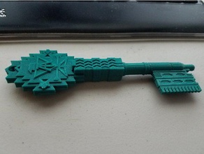 jade key - ready player one props aech anorak art3mis halliday parzival 1 rp1 rpo 3d print model - Mito3D