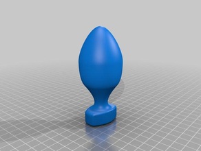 buttplug 10 45 cm 3d printing anal 3d print model - Mito3D