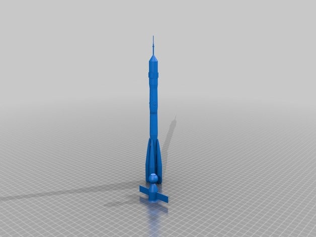 soyuz paketi mühendislik 3D print model - Mito3D