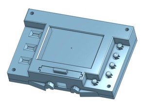 digitale o-scope ds0138 caso l'elettronica 3d print model - Mito3D