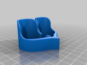 oral-b spazzolino stand bagno 3d print model - Mito3D