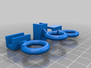 anet a8 filament kılavuzu 3 yönelimleri 3d yazıcı parçaları yükseltme rehberi 3d print model - Mito3D