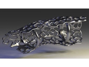 completo di anello barretta anelli dito completa del 3d print model - Mito3D
