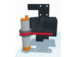 monoprice maker plus yatak indüktif sensör braketi seçin 3d yazıcı aksesuarları 3d print model - Mito3D