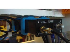 montaje en techo soporte de stm32 la soldadura estación caso diy 3d print model - Mito3D