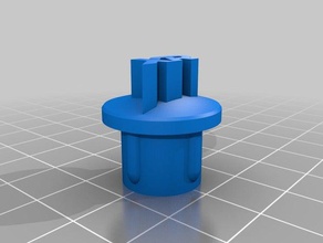 onewheel conector xlr hobby dummy plug cap de la cubierta 3d print model - Mito3D