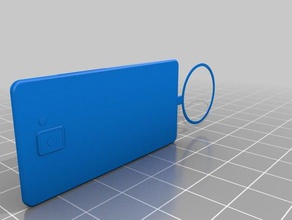 phone keychain 3d printing 3d print model - Mito3D