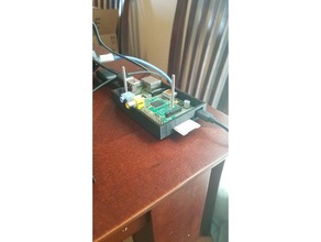 raspberry pi box electronics 3d print model - Mito3D