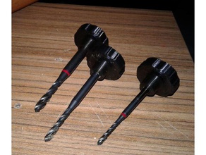 screw tap handle gewindebohrer halter m3 m4 m5 hand tools 3d print model - Mito3D