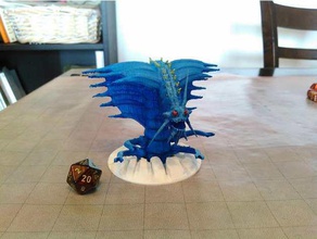 rehorhaz jeux d&d le mdn donjons & dragons gelé de glace les monstres pathfinder 3d print model - Mito3D
