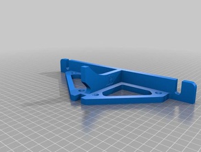 rear frame brace lower all thread poles 3d printer parts anet a8 mods upgrade 3d print model - Mito3D