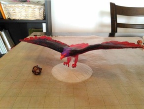 roc juegos de aves d&d no molestar dungeons & dragons eagle pathfinder raptor 3d print model - Mito3D