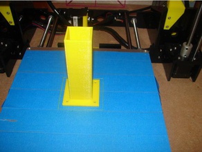 simple pata de la mesa pied tabla 10cm los hogares pierna 3d print model - Mito3D