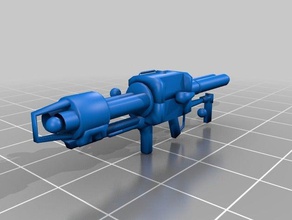 lanciarazzi, fucile a pompa La stampa 3d 3d print model - Mito3D