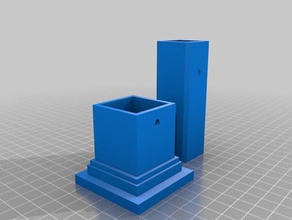 trex terrasse rampe de soutien les pièces rechange 3d print model - Mito3D