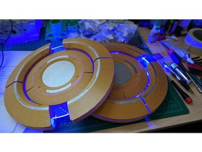 echo arena disco props 3d print model - Mito3D