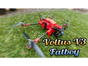 voltus v3 fatboy fold leg arm r c vehicles dji mavic drone quadcopter 3d print model - Mito3D