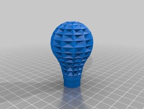 bulb - filament model furniture innofil3d lightbulb 3d print model - Mito3D
