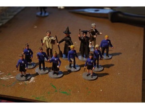 wizardy scolari insegnanti giocattolo & accessori di gioco strega procedura guidata 3d print model - Mito3D