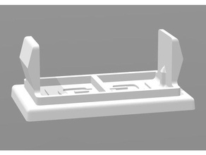 plug dashboard blank 425x246 mm machine tools 3d print model - Mito3D