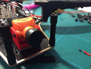 runcam mini cam Dağı bölünmüş r c araçlar gerçek kamera monte edin split 3d print model - Mito3D