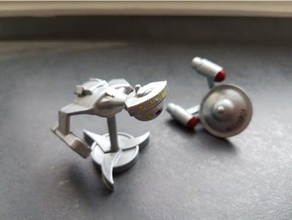 puffy veicoli - klingon d7 incrociatore giochi e giocattoli enterprise il star trek veicolo wekster 3d print model - Mito3D