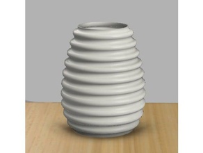 vase art de fleurs 3d print model - Mito3D