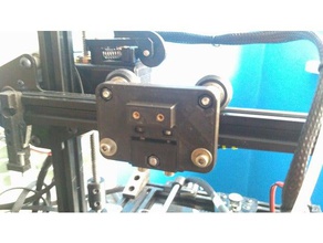 anet e10 x transporte e3d v-slot Impressora 3d de peças 3d print model - Mito3D