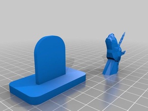 stand unicorn sanat 3d print model - Mito3D
