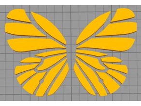 monarch-Schmetterling Tiere 3d print model - Mito3D