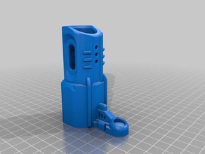nerf rapidstrike focinho bateria caso de bloqueio mais um projeto hobby rapidstike 3d print model - Mito3D
