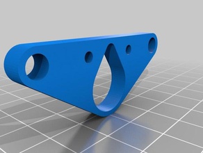 bltouch tevo carbon-Platte montieren 3d-Drucker Teile 3d print model - Mito3D
