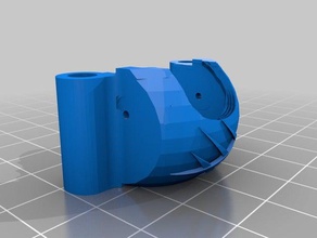 reverse rear camera mount armattan chameleon 3d printing 3d print model - Mito3D