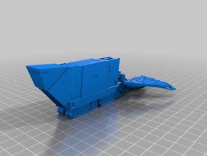 yv-666 sandcrawler mashup Spielzeug & Spiele 3d print model - Mito3D