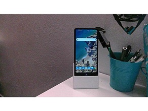 xiaomi mi mix 2 charging dock mobile phone mix2 3d print model - Mito3D