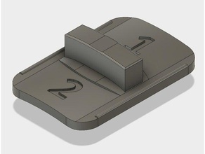 aeg bsb 18 de engranajes selector velocidad partes 3d print model - Mito3D