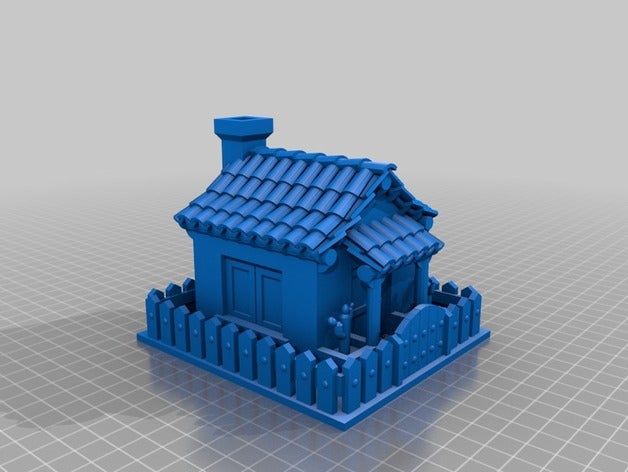 casa do agregado familiar 3D print model - Mito3D