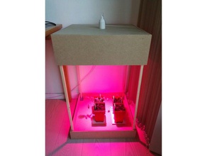 flexible indoor plant incubator outdoor & garden plants woodworking 3d print model - Mito3D