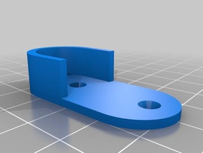 soporte barra armario les pièces de rechange 3d print model - Mito3D