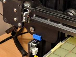 cr-10s eje z clip Impresora 3d accesorios cr-10 creality 3d print model - Mito3D