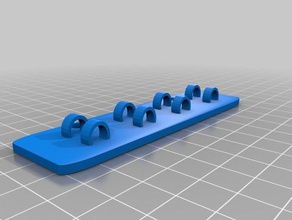 mini tornavida tutucu pegboard organizasyon 3d print model - Mito3D